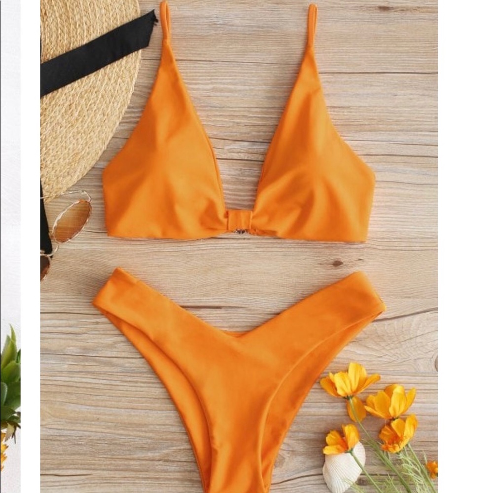 Zaful High Leg Knot Bikini